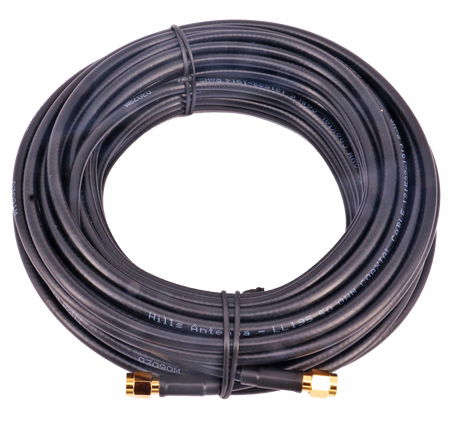 Hills Antenna SMA Male to SMA Male Patch Lead in LL195 - 15M