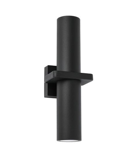 Briller Exterior Black Up/Down Single / Double Pillar Spot Light IP65 - Single