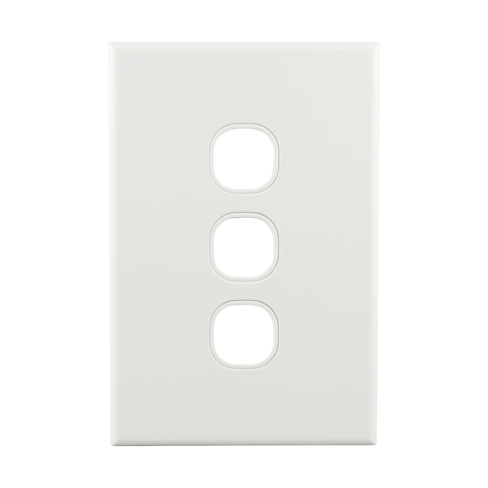 Grid Plate 3 Gang