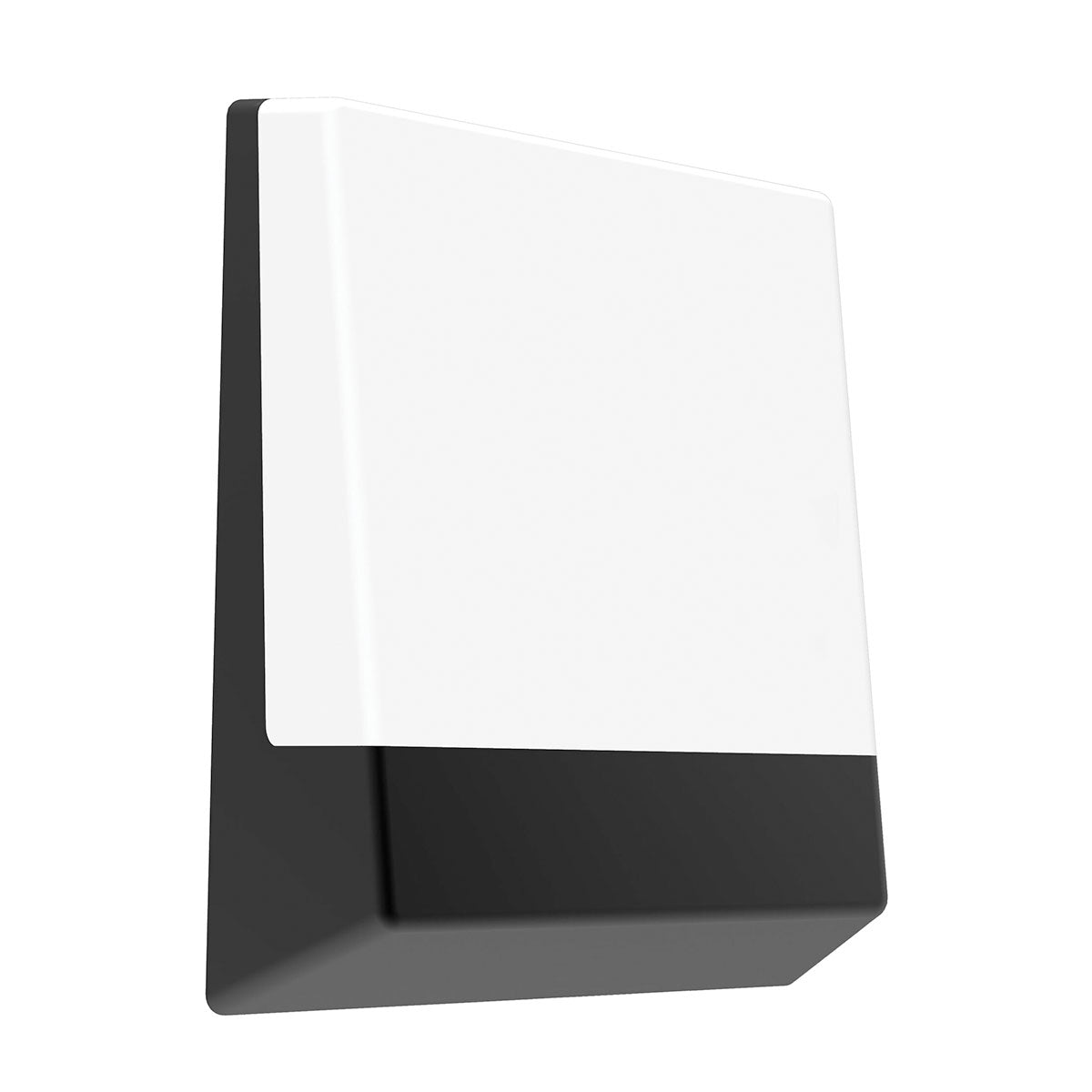 Bulkhead 12W Rectangular Letter Box Light 3000K Black