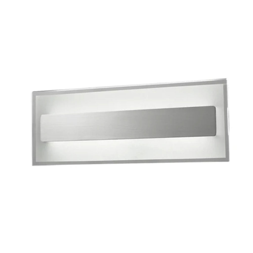 Barcelona 10W LED Wall Light Satin Chrome / Warm White