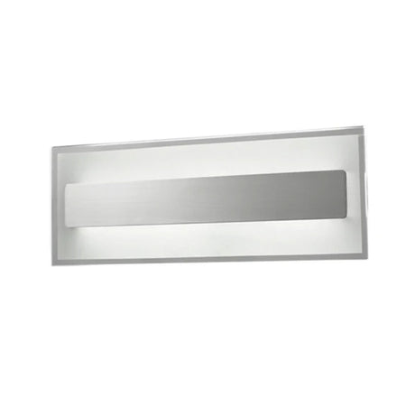 Barcelona 10W LED Wall Light Satin Chrome / Warm White