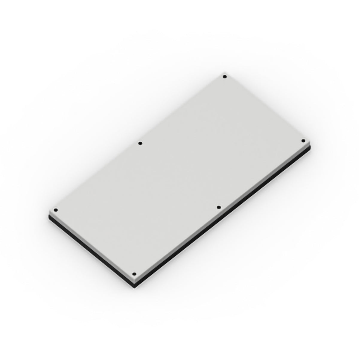 C2X4 Modular Cover Plate 2 Modules x 4 Modules Grey