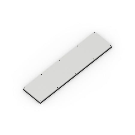 C2X8 Modular Cover Plate 2 Modules x 8 Modules Grey