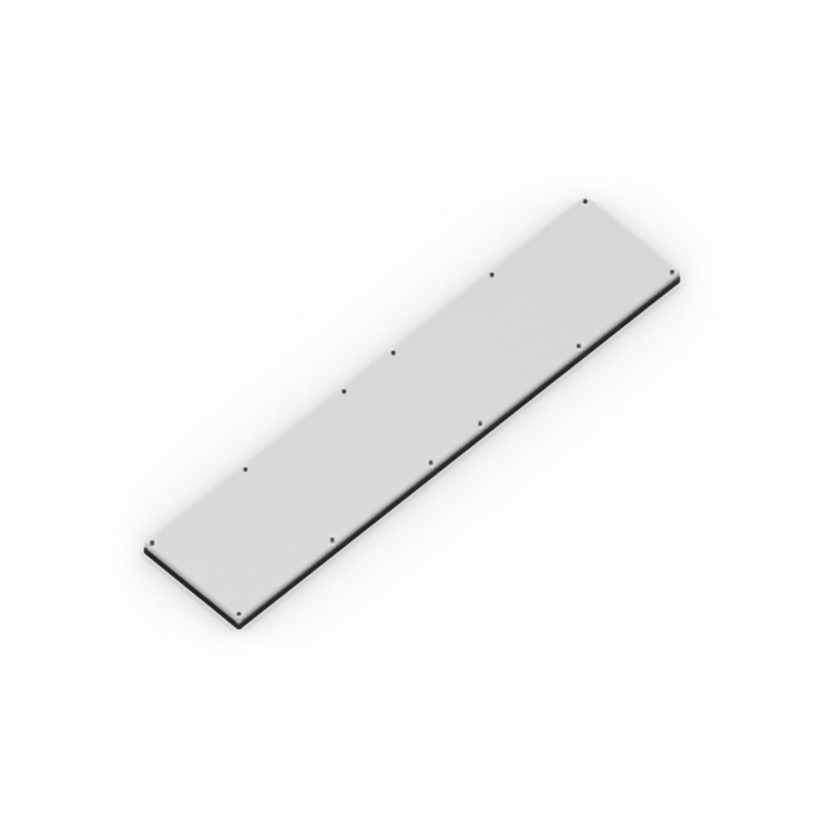 C2X9 Modular Cover Plate 2 Modules x 9 Modules Grey