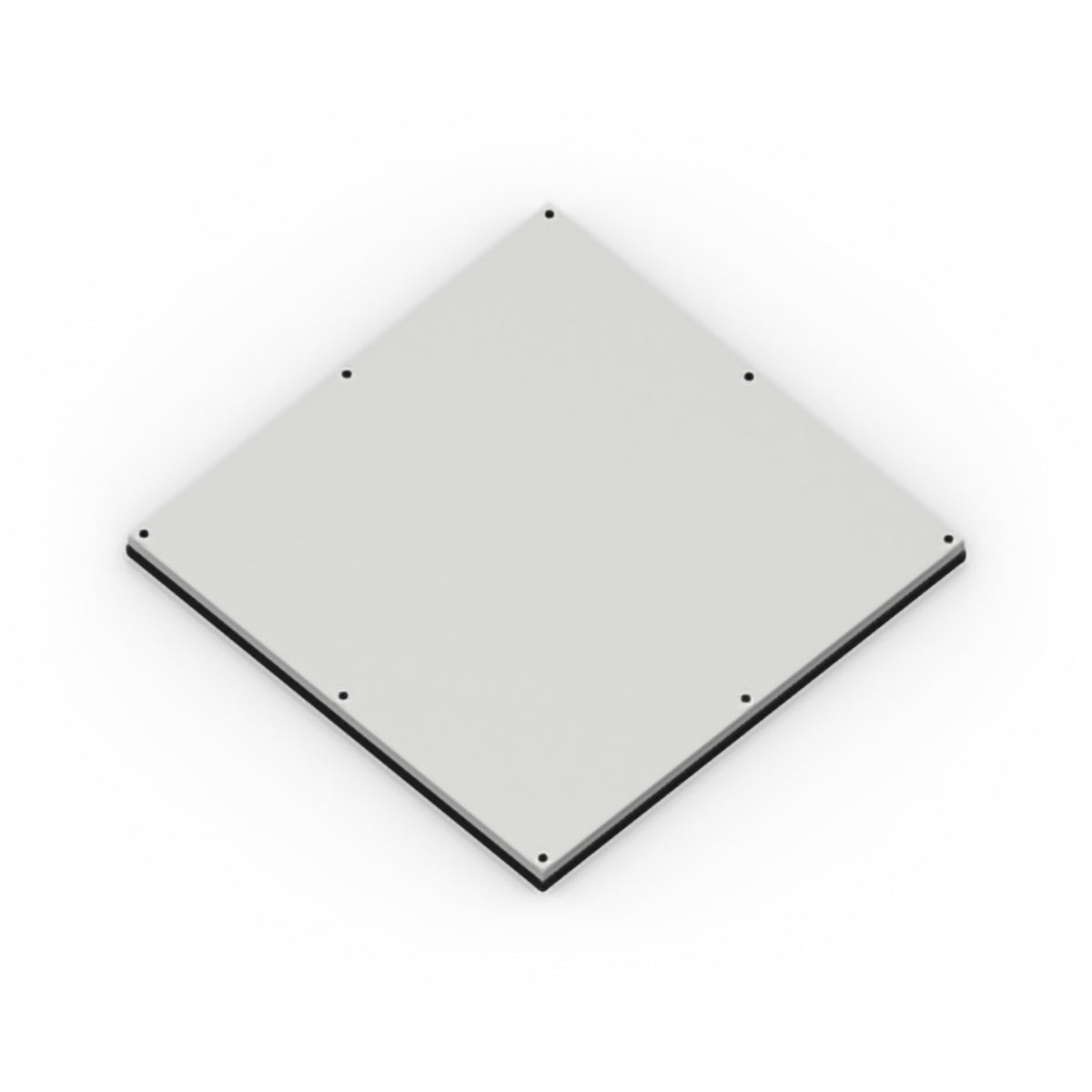 C4X4 Modular Cover Plate 4 Modules x 4 Modules Grey