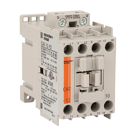 S&S CA7 Contactor 5.5kW 3Pole 240VAC Coil 1NC Contact Auxiliary