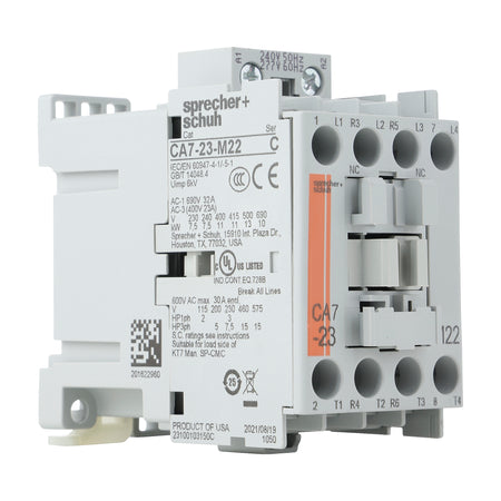 CA723M22110VAC Contactor 11kW 4 Pole