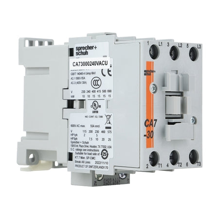 S&S CA7 Contactor 15kW 3Pole 240VAC Coil
