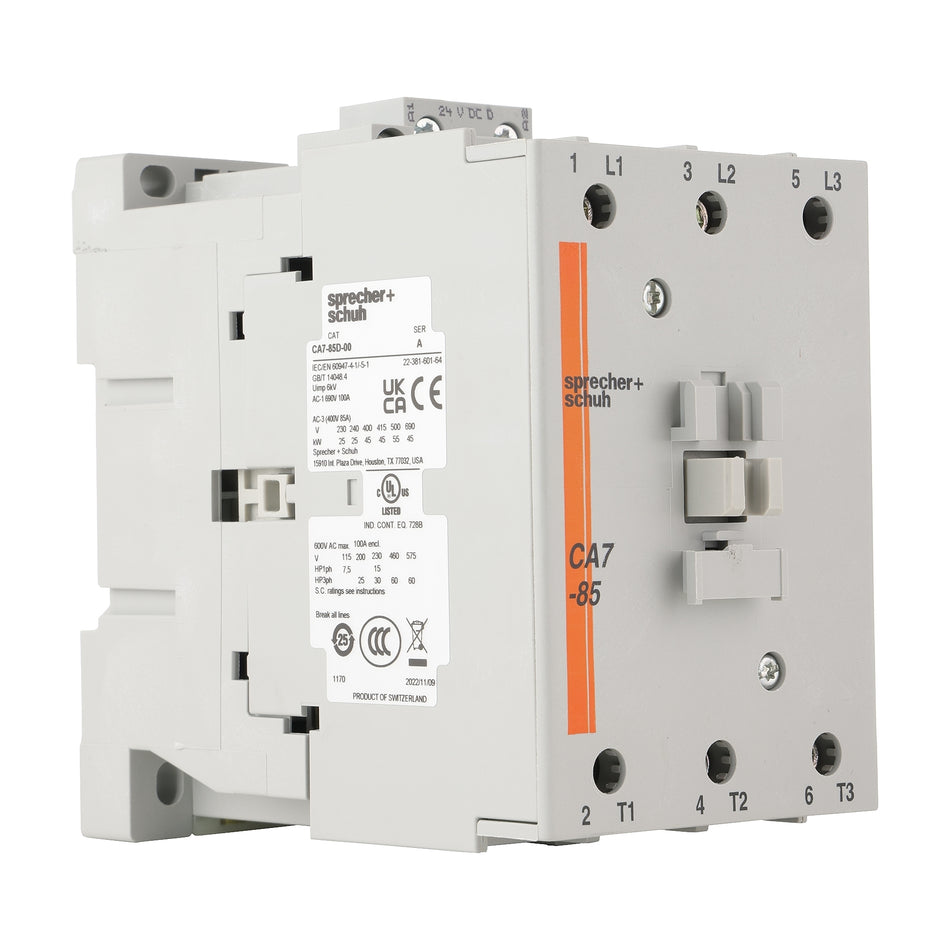 CA78500415VAC Contactor 45kW 3 Pole