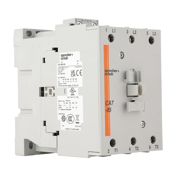 S&S CA7 Contactor 45kW 3Pole 24VDC Coil
