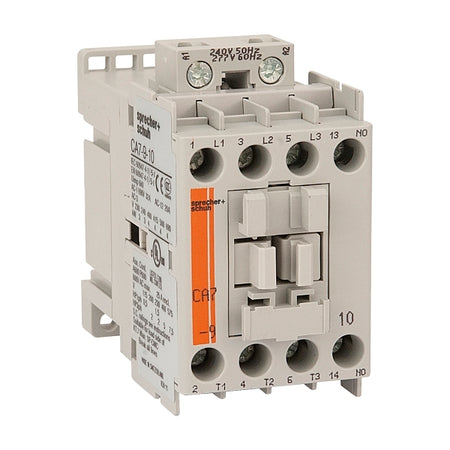 S&S CA7 Contactor 4kW 3Pole 220VAC Coil 1NO Contact Auxiliary