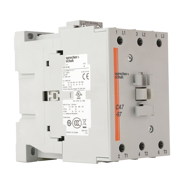 S&S CA7 Contactor 55kW 3Pole 24VAC Coil