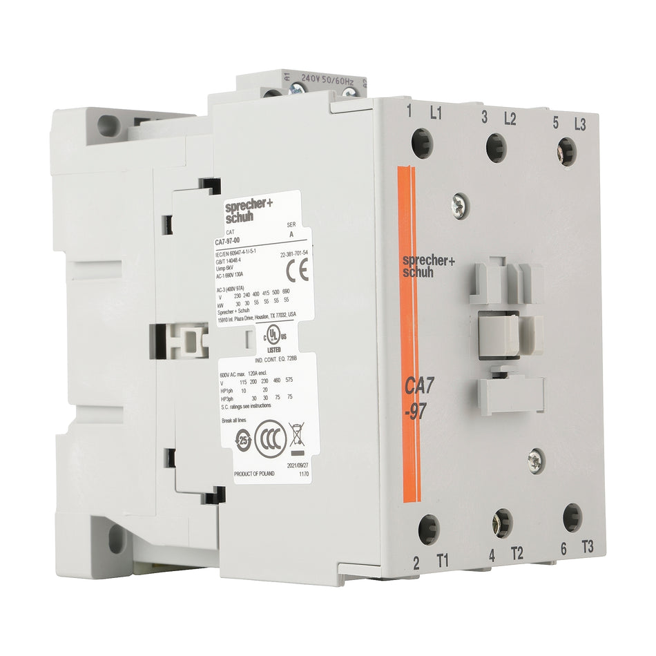 CA79700415VAC Contactor 55kW 3 Pole