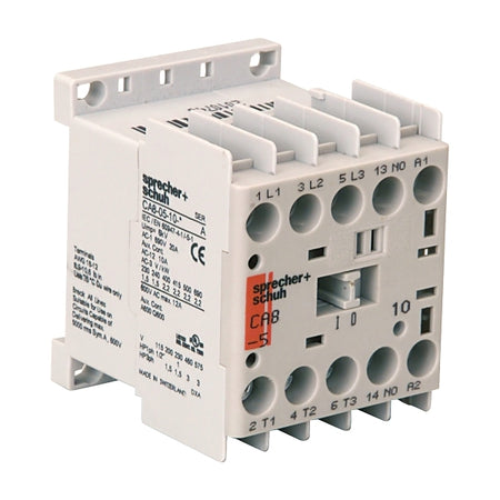 S&S CA8 Contactor Mini 5.5kW 3Pole 110VAC Coil 1NO Contact Auxiliary