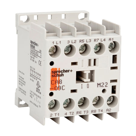 S&S CA8 Contactor Mini 5.5kW 4Pole 24VDC Coil