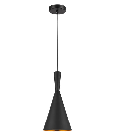 Caviar Black Cone Shape Pendant Light