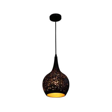 Modern Metal Pendant Black
