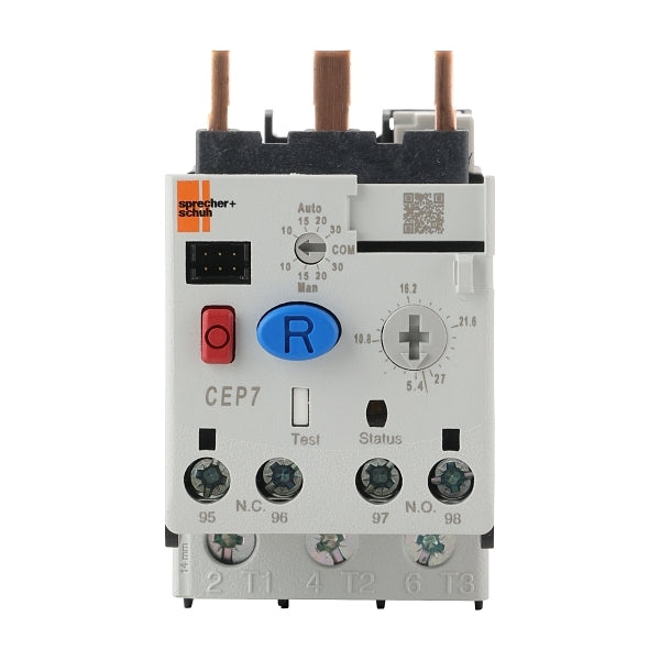 S&S CEP71 Overload Electronic Advanced 5.4 to 27A for CA7 30 and 55A