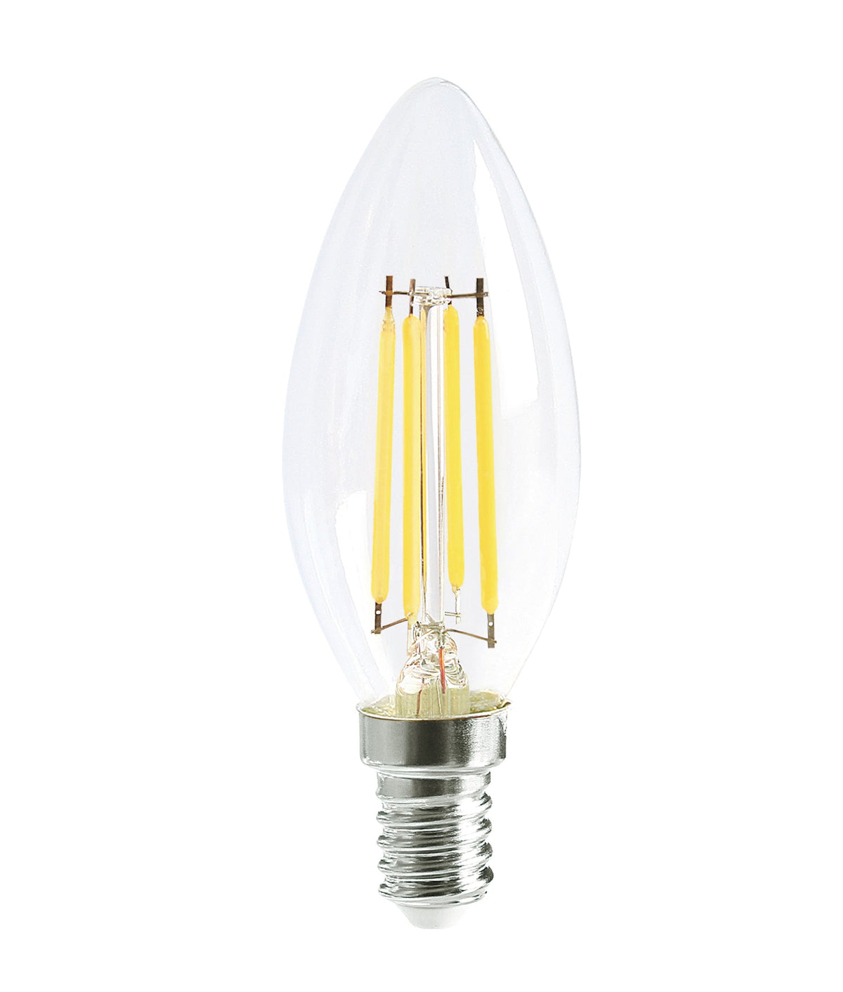 Candle LED Filament Dimmable Globe Clear Diffuser (4W) - 2700K / SES (E14)