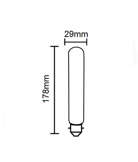 T9 Carbon Filament Globe - 295mm / BC (B22)