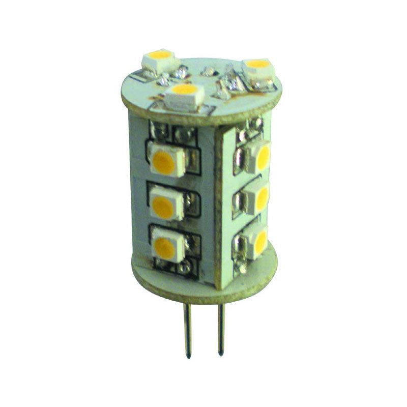 High Output G4 Bi Pin LED Globe - 12V Blue