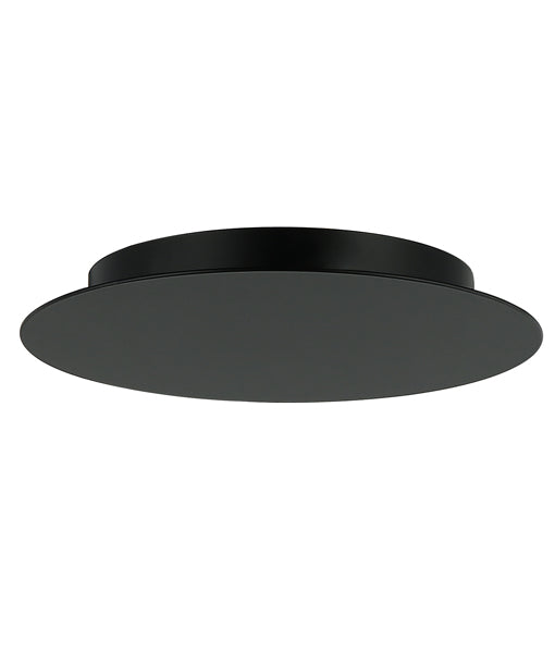 Cluster Pendant Canopy (Round) - Matte Black
