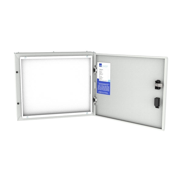 NHP Concept One Panelboard Accessory Module 432mm IP40 with Blank Escutcheon Light Grey***EMAIL/TEXT FOR PRICING***