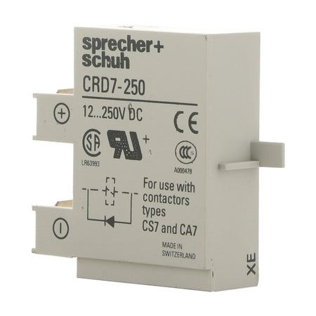 S&S CA7 Coil Suppressor Diode Module 12 to 250VDC