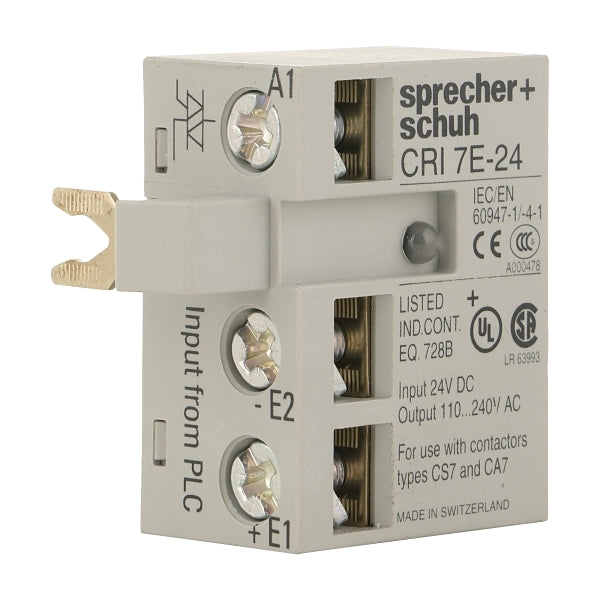 S&S CA7 Coil Interface Module 18 to 30VDC for CA7 110 to 240VAC Coils