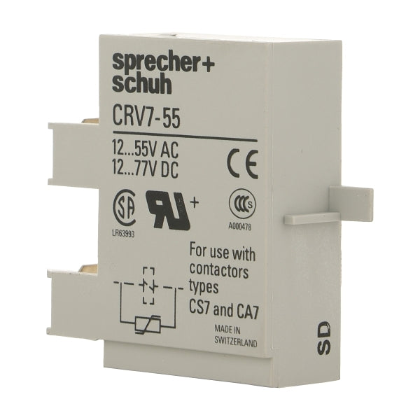 S&S CA7 Coil Suppressor Varistor Module 12 to 55VAC and 12 to 77VDC
