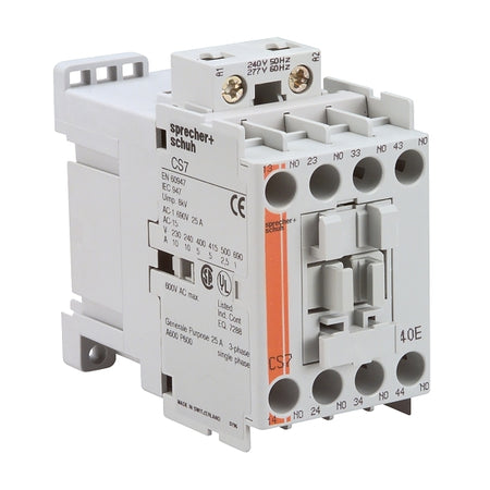 S&S CS7 Control Relay 24VAC Coil 4NO Contact