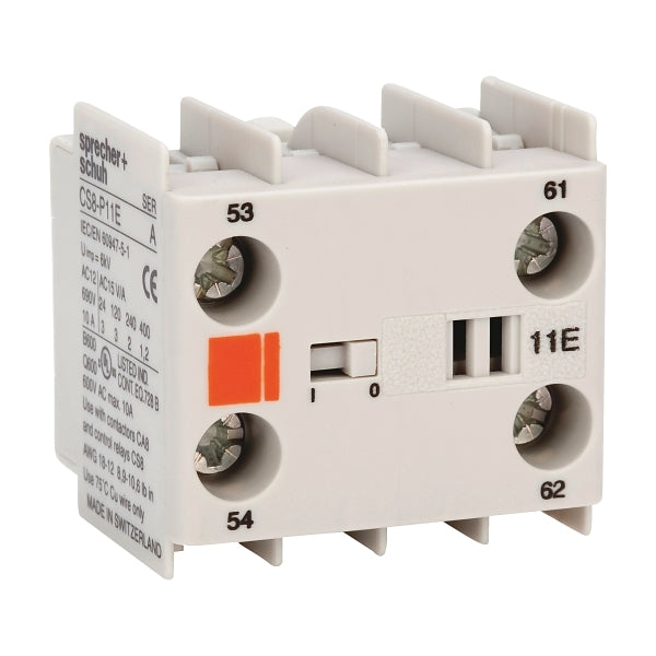 S&S CS8 Auxiliary Contact with 2NO Contacts and 2NC Contact