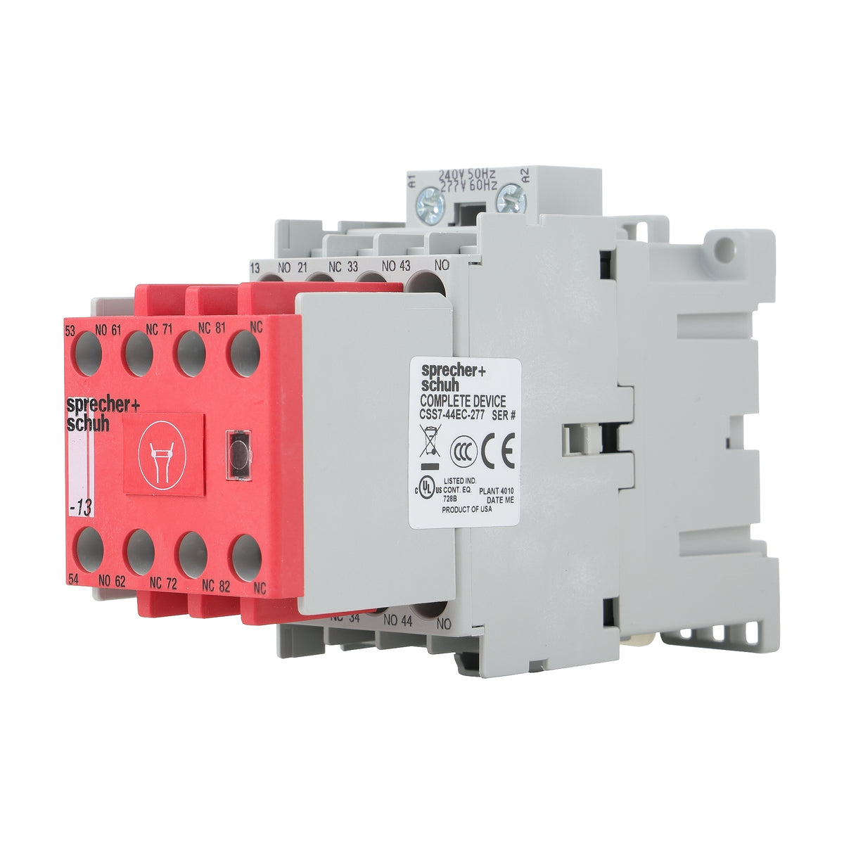 CSS762EC240VAC Safety Control Relay