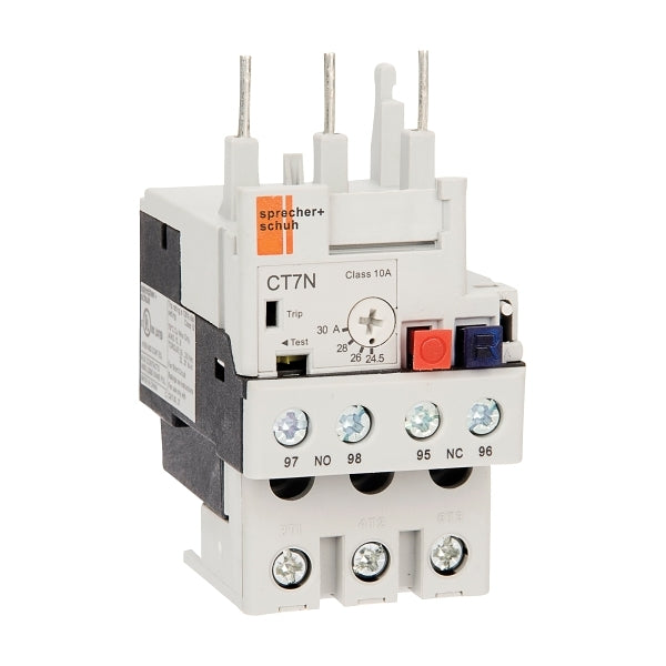 S&S CT7N Thermal Overload Relay 33 to 38A Direct Mount Manual or Auto Reset for CA7 30 and 37A