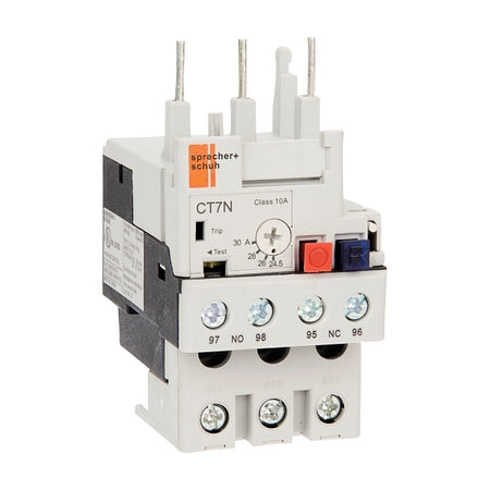 S&S CT7N Thermal Overload Relay 33 to 38A Direct Mount Manual or Auto Reset for CA7 30 and 37A