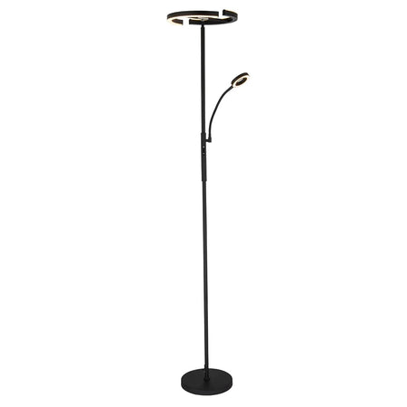 Cyclops LED Dimmable Mother & Child Floor Lamp Black / Quad