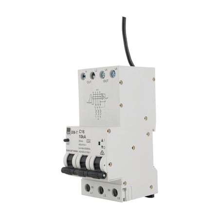 DSRCBT32300AD RCBO 10kA 3P 54mm with Pigtail