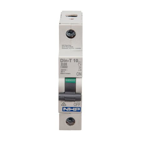 DTCB10140D MCB 10kA 1P D Curve