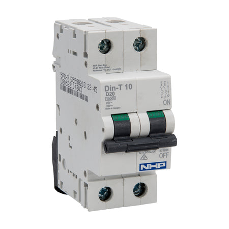 DTCB10206D MCB 10kA 2P D Curve