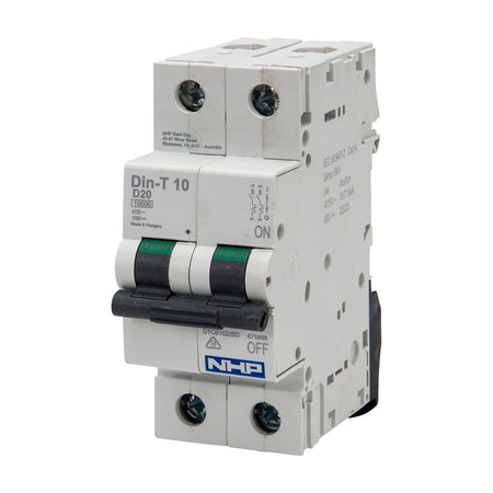 DTCB10210D MCB 10kA 2P D Curve