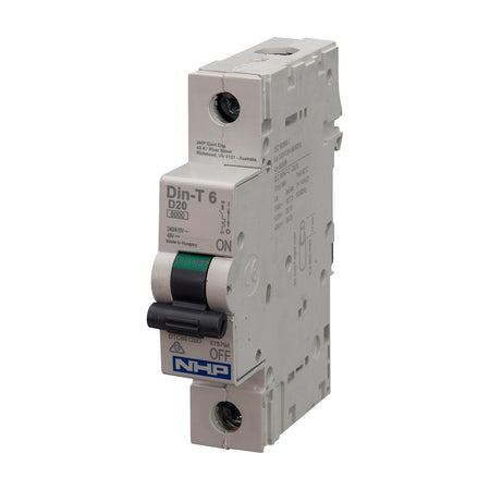 DTCB6102D MCB 6kA 1P D Curve