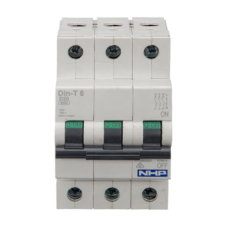DTCB6304D MCB 6kA 3P D Curve