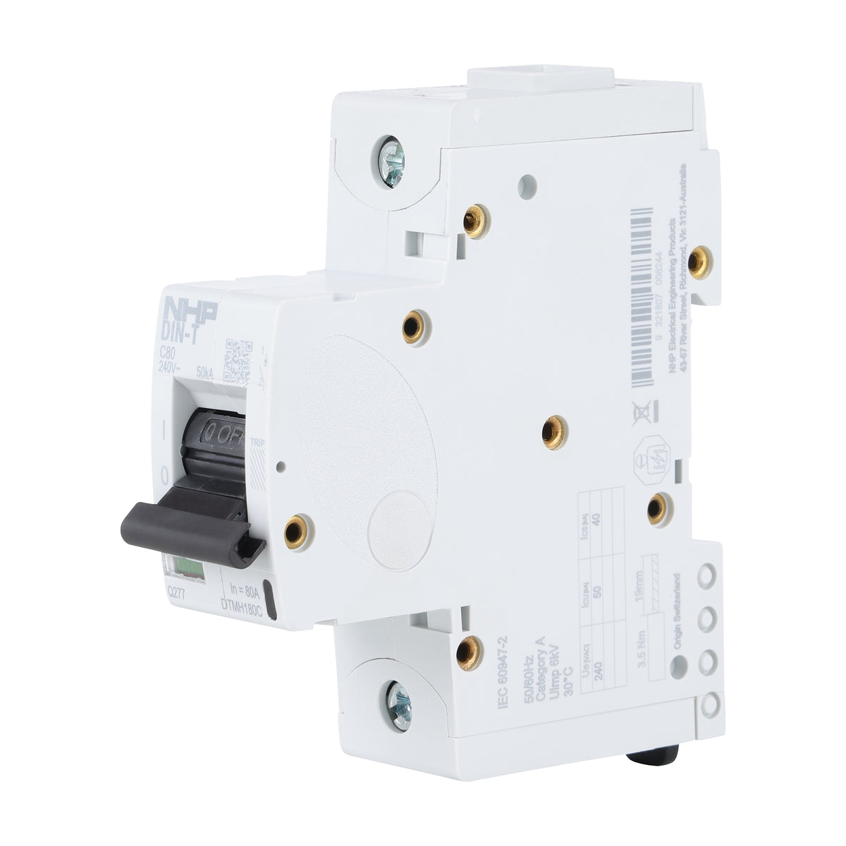 DTMH1100D DIN T Miniature Circuit Breaker