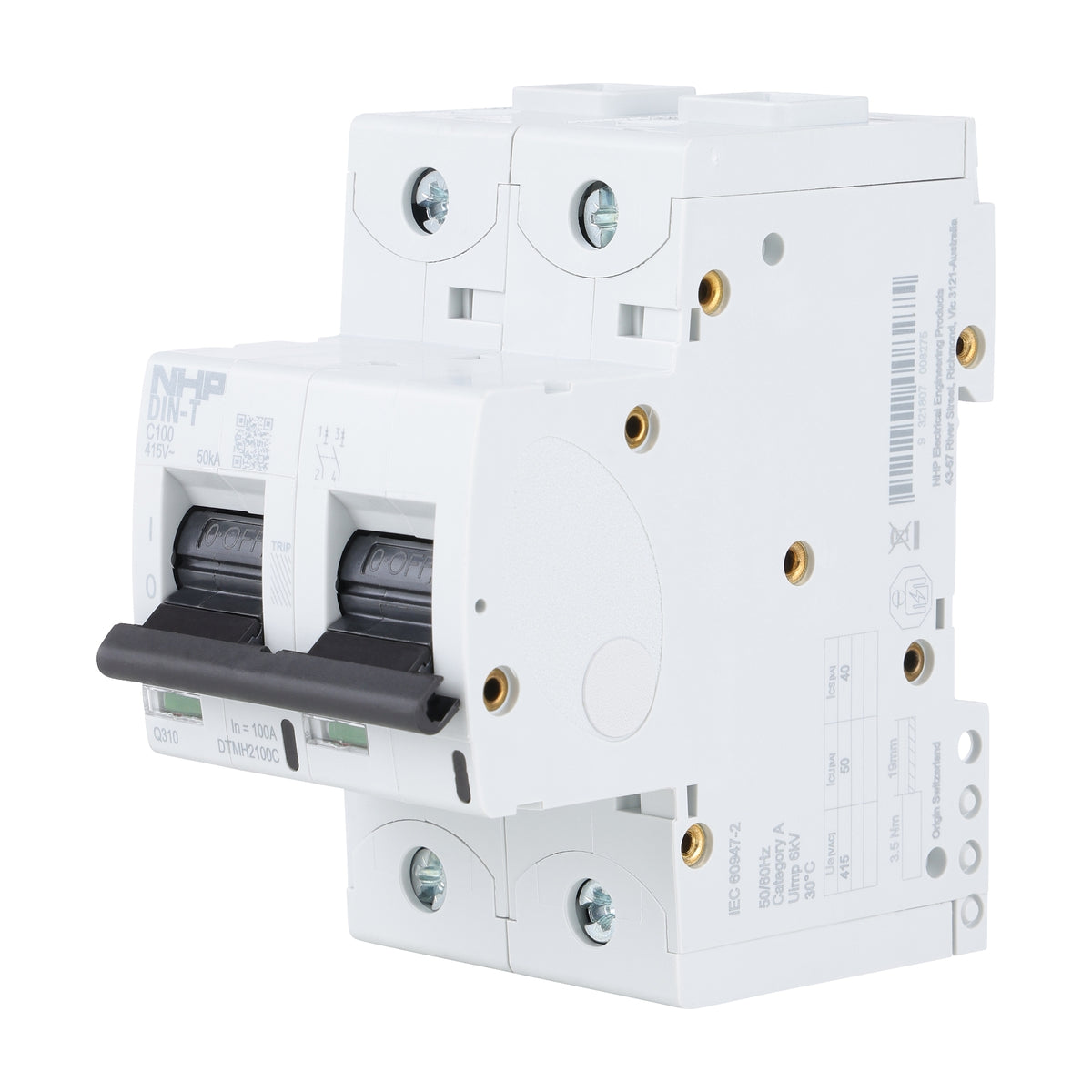 DTMH2100D DIN T Miniature Circuit Breaker