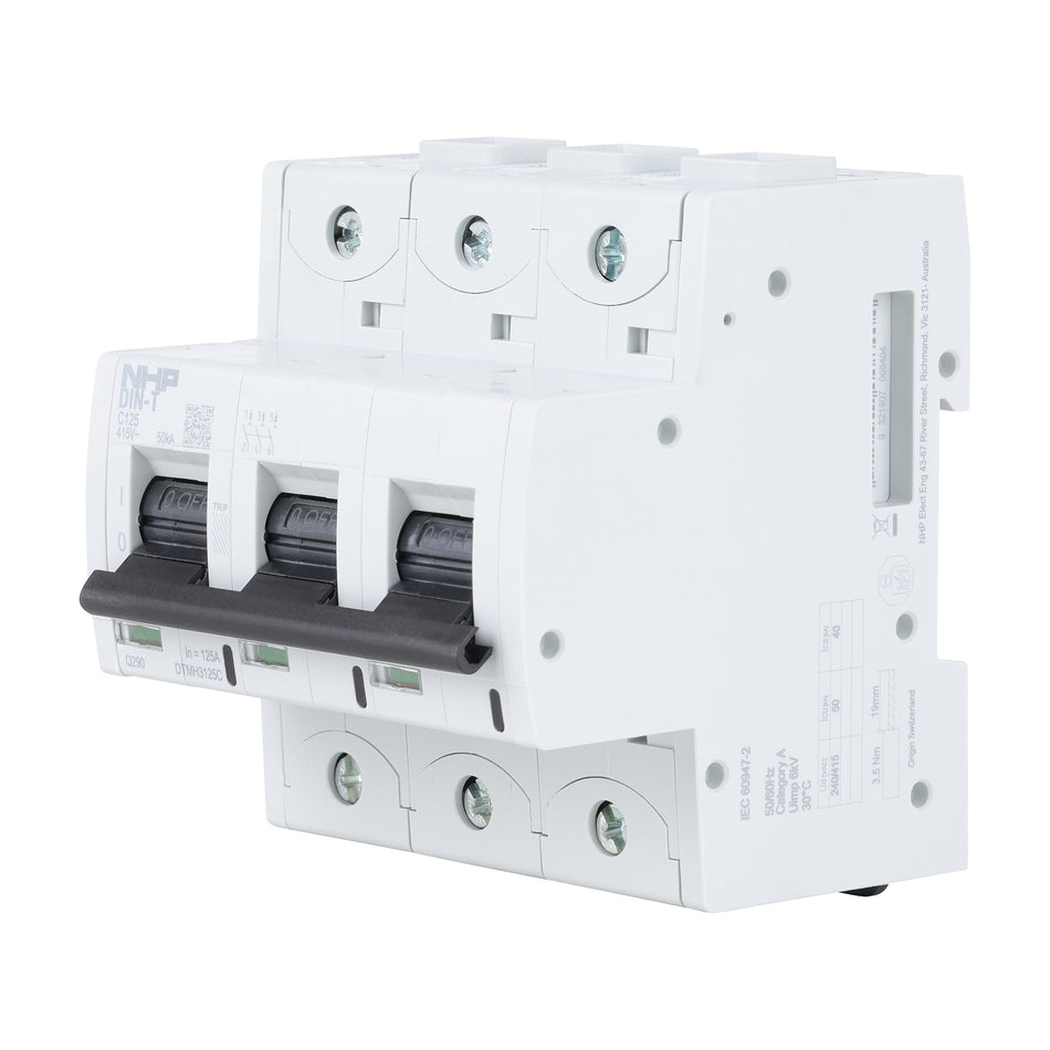 DTMH3125D DIN T Miniature Circuit Breaker