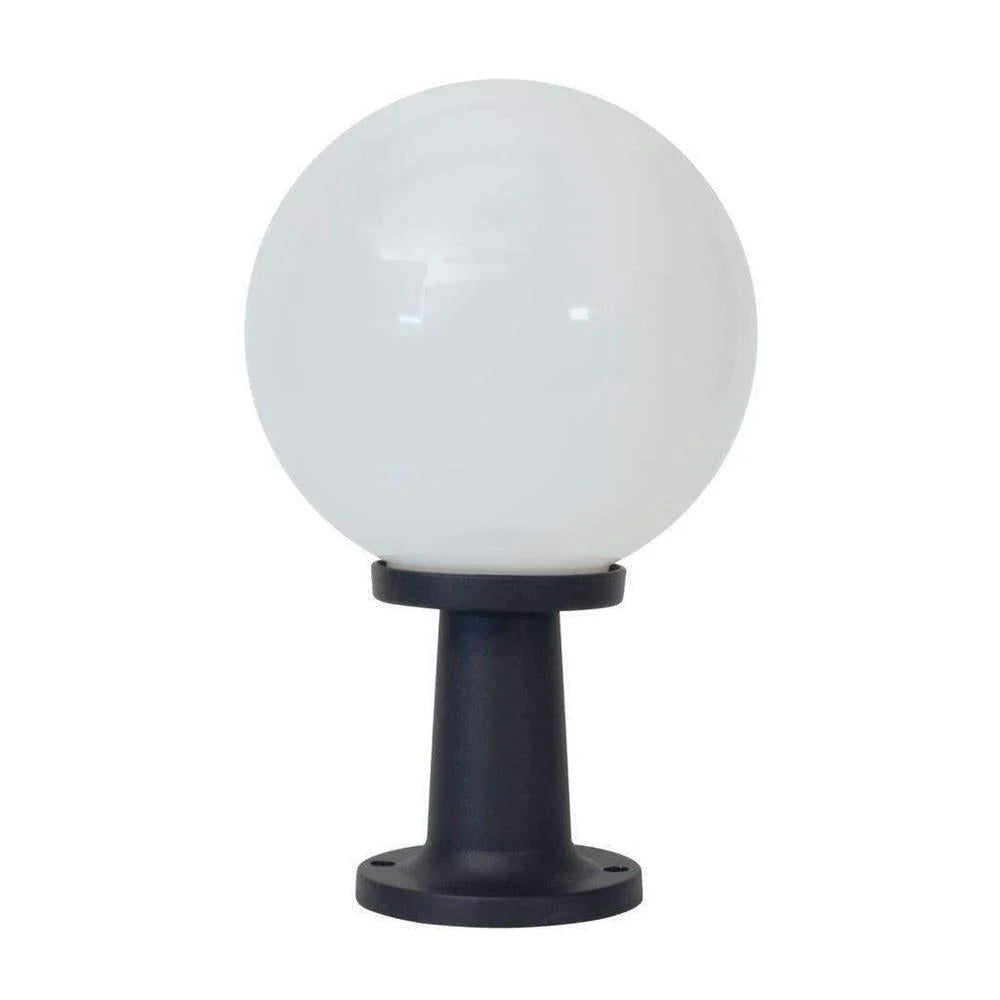 Domus POLYMOUNT - 250mm Polycarbonate Pillar Mount Light Black