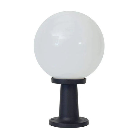 Domus POLYMOUNT - 250mm Polycarbonate Pillar Mount Light Black