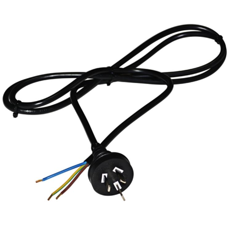 Flex & Plug 3 Core 2 Meter Black