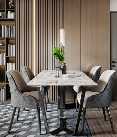 Freccia Interior LED Tri-CCT Glass with Curve Cylinder Pendant Light - Clear Glass